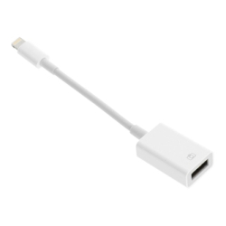 Apple MUQX3FE/A USB-C to Lightning Adapter bílý